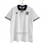 Camiseta De Futbol Inglaterra Primera Retro 1990