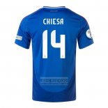 Camiseta De Futbol Italia Jugador Chiesa Primera 2024-2025