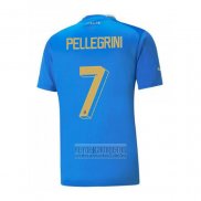 Camiseta De Futbol Italia Jugador Pellegrini Primera 2022