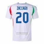 Camiseta De Futbol Italia Jugador Zaccagni Segunda 2024-2025