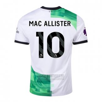 Camiseta De Futbol Liverpool Jugador Mac Allister Segunda 2023-2024