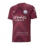 Camiseta De Futbol Manchester City Portero 2022-2023 Rojo