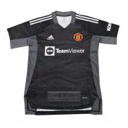 Camiseta De Futbol Manchester United Portero 2021-2022 Negro