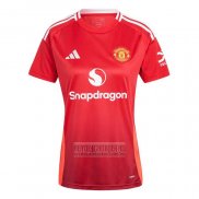 Camiseta De Futbol Manchester United Primera Mujer 2024-2025