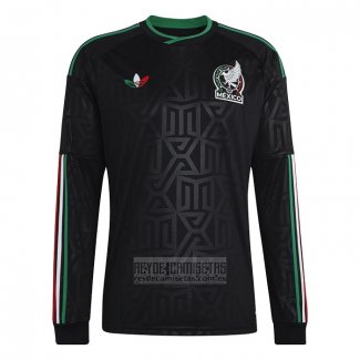 Camiseta De Futbol Mexico Tercera Manga Larga 2026