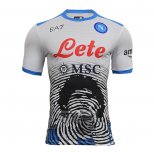 Camiseta De Futbol Napoli Maradona Special 2021-2022 Blanco