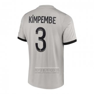 Camiseta De Futbol Paris Saint-Germain Jugador Kimpembe Segunda 2022-2023