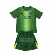 Camiseta De Futbol Paris Saint-Germain Portero Nino 2025-2026 Verde