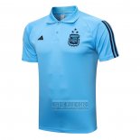 Camiseta De Futbol Polo del Argentina 2022-2023 Azul