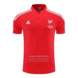 Camiseta De Futbol Polo del Arsenal 2022-2023 Rojo