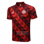 Camiseta De Futbol Polo del Bayern Munich 2022-2023 Rojo