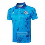 Camiseta De Futbol Polo del Chelsea 2024-2025 Azul