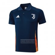 Camiseta De Futbol Polo del Juventus 2024-2025 Azul