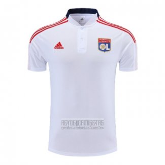 Camiseta De Futbol Polo del Lyon 2022-2023 Blanco
