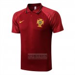 Camiseta De Futbol Polo del Portugal 2022-2023 Rojo
