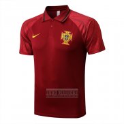 Camiseta De Futbol Polo del Portugal 2022-2023 Rojo