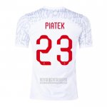 Camiseta De Futbol Polonia Jugador Piatek Primera 2022