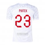 Camiseta De Futbol Polonia Jugador Piatek Primera 2022
