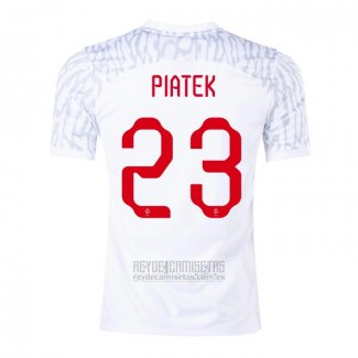 Camiseta De Futbol Polonia Jugador Piatek Primera 2022