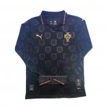 Camiseta De Futbol Portugal Special Manga Larga 2025 Negro