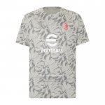 Camiseta De Futbol Pre Partido del AC Milan 2025-2026 Gris