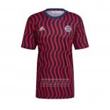 Camiseta De Futbol Pre Partido del Bayern Munich 2022 Rojo
