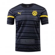 Camiseta De Futbol Pre Partido del Borussia Dortmund 2022 Negro