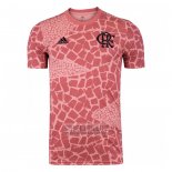 Camiseta De Futbol Pre Partido del Flamengo 2020-2021 Rosa