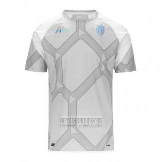 Camiseta De Futbol Pre Partido del Monaco 2023 Gris