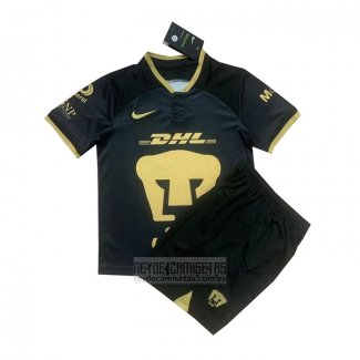 Camiseta de Futbol Pumas UNAM Tercera Nino 2023