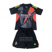 Camiseta De Futbol Real Madrid Portero Segunda Nino 2024-2025