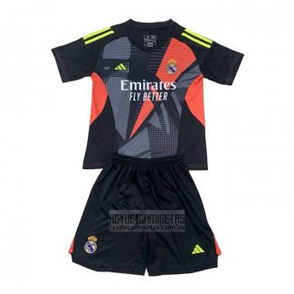 Camiseta De Futbol Real Madrid Portero Segunda Nino 2024-2025