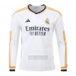 Camiseta De Futbol Real Madrid Primera Manga Larga 2023-2024