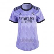 Camiseta De Futbol Real Madrid Segunda Mujer 2022-2023