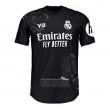 Camiseta De Futbol Real Madrid Y-3 Portero 2024 Negro