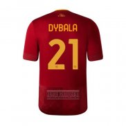 Camiseta De Futbol Roma Jugador Dybala Primera 2022-2023