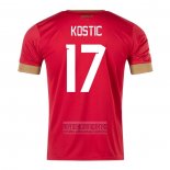 Camiseta De Futbol Serbia Jugador Kostic Primera 2022