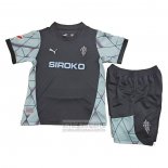 Camiseta De Futbol Sporting de Gijon Segunda Nino 2024-2025
