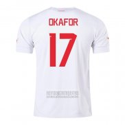 Camiseta De Futbol Suiza Jugador Okafor Segunda 2022