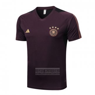 Camiseta De Futbol de Entrenamiento Alemania 2022-2023 Marron