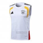 Camiseta De Futbol de Entrenamiento Alemania Sin Mangas 2025-2026 Blanco