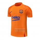 Camiseta De Futbol de Entrenamiento Barcelona 2022-2023 Naranja