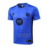 Camiseta De Futbol de Entrenamiento Barcelona 2025-2026 Azul Purpura