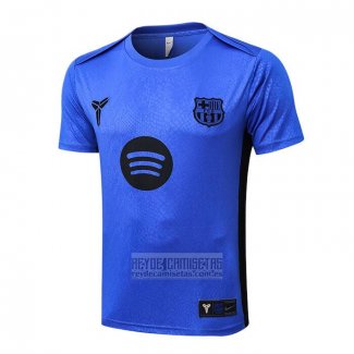 Camiseta De Futbol de Entrenamiento Barcelona 2025-2026 Azul Purpura