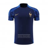Camiseta De Futbol de Entrenamiento Francia 2022-2023 Azul
