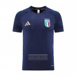 Camiseta De Futbol de Entrenamiento Italia 2024-2025 Azul