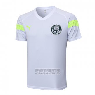 Camiseta De Futbol de Entrenamiento Palmeiras 2023-2024 Blanco