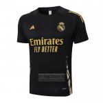Camiseta De Futbol de Entrenamiento Real Madrid 2024-2025 Negro