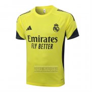 Camiseta De Futbol de Entrenamiento Real Madrid 2025-2026 Amarillo