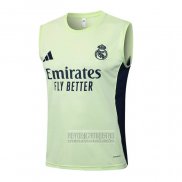 Camiseta De Futbol de Entrenamiento Real Madrid Sin Mangas 2025-2026 Verde
